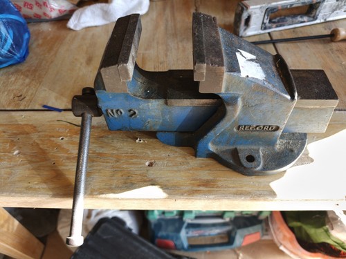 Record bench vice - record,