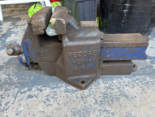 Record 112 bench vice - no.,
