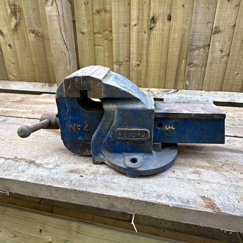 Record bench vice - record,