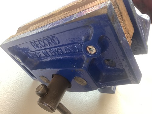 Vintage record woodworking - record,